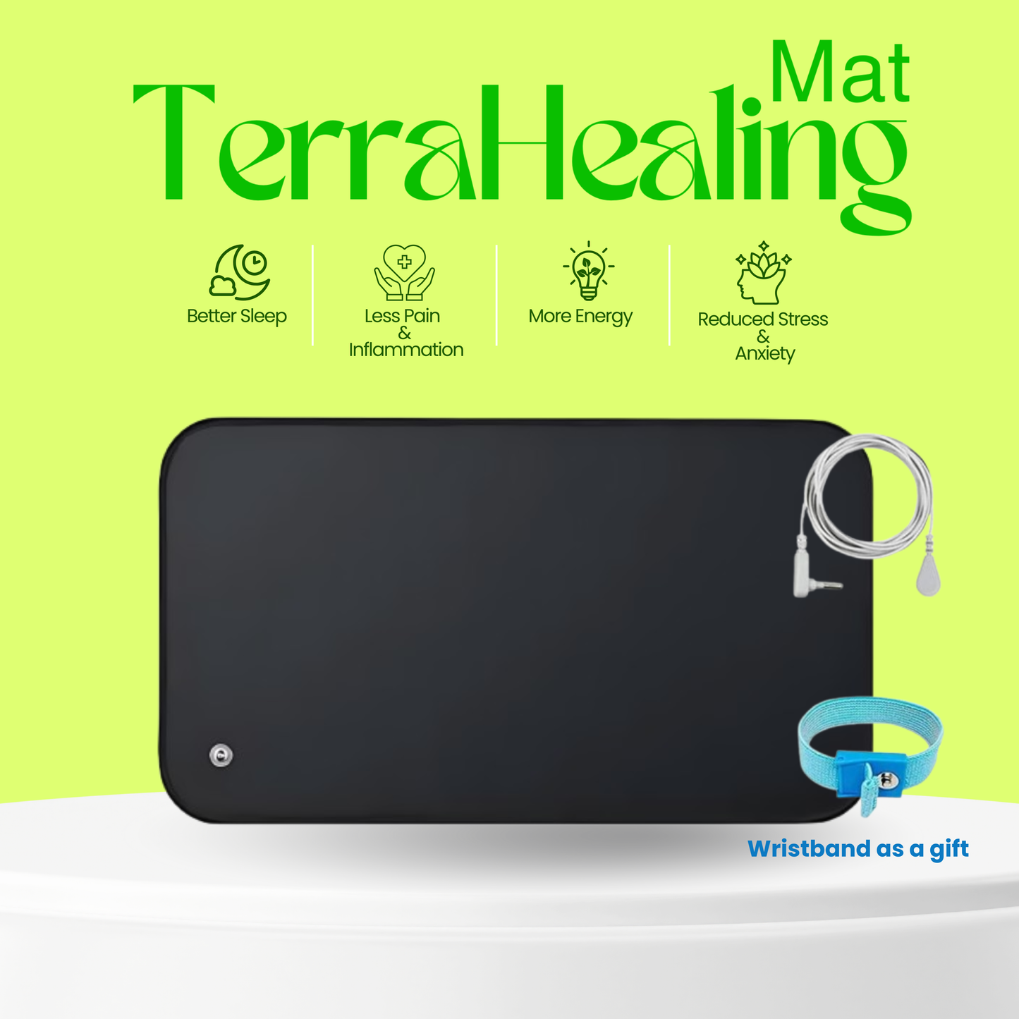 TerraHealing Mat with Wristband